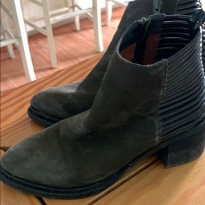 Army Green Jeffrey Campbell Bootie